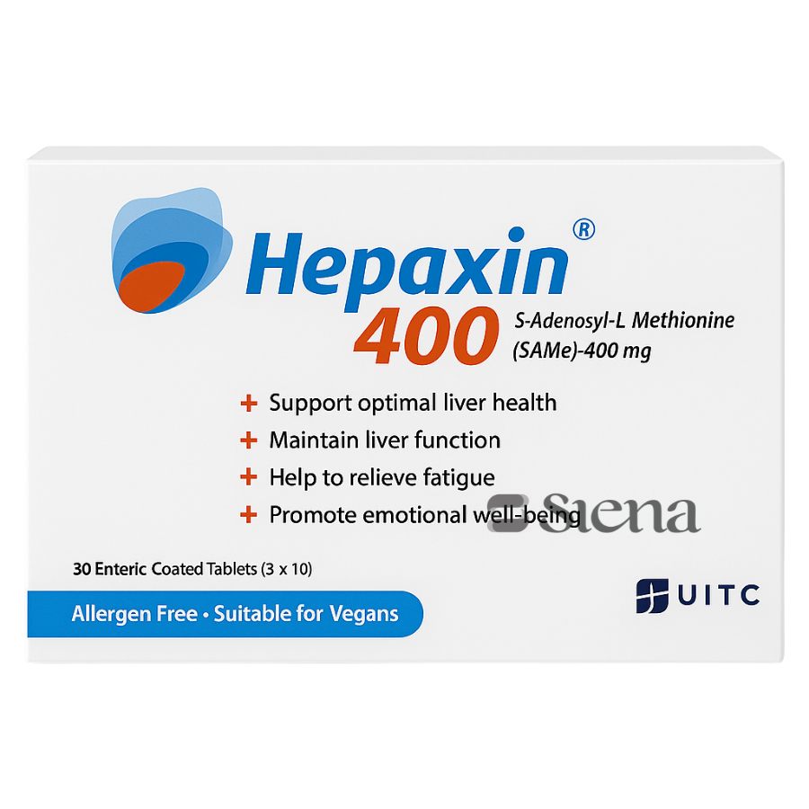 Hepaxin 400mg Tablets 30s