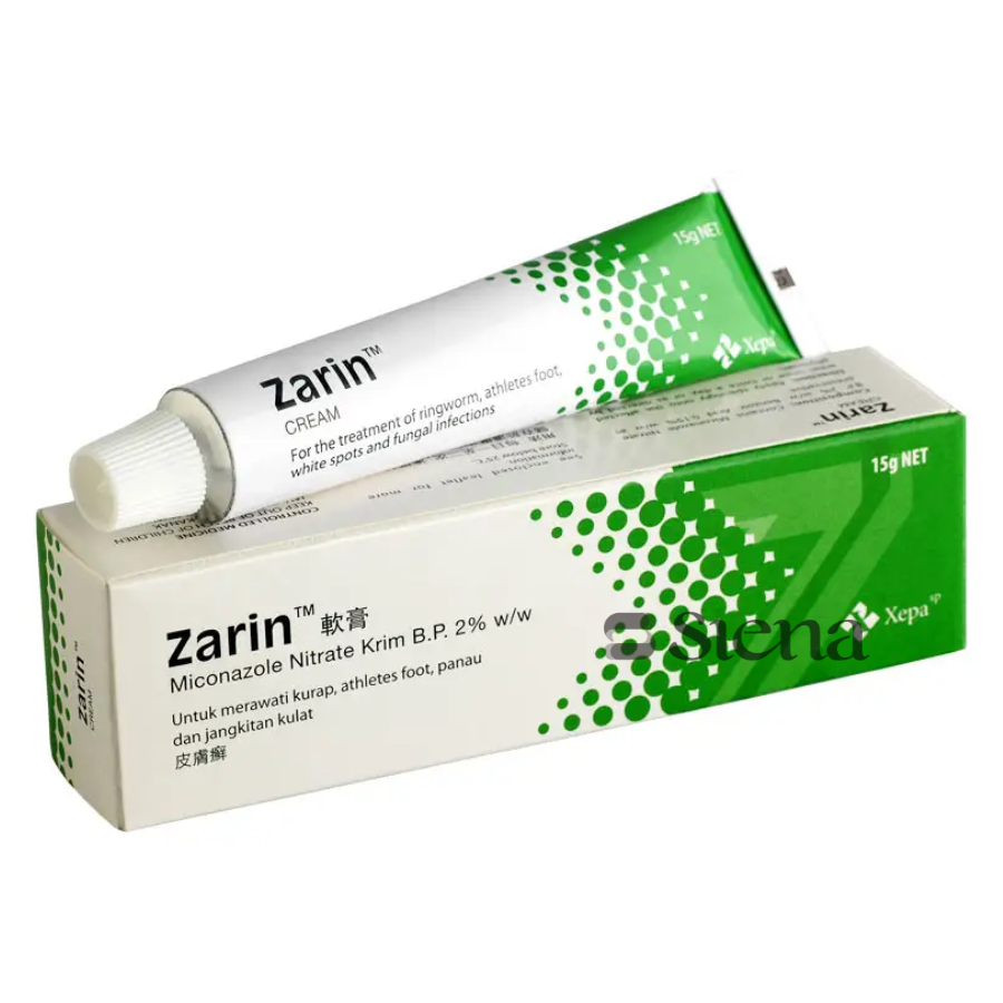 Zarin Antifungal Cream 2% 15g